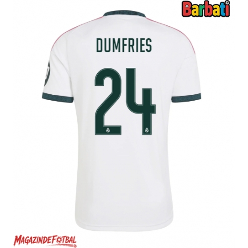 Real Madrid Denzel Dumfries #24 Tricou Fotbal Replică 2026-27 Barbati Acasa Real Madrid Denzel Dumfries #24 Tricou Fotbal Replică 2026-27 Barbati Acasa